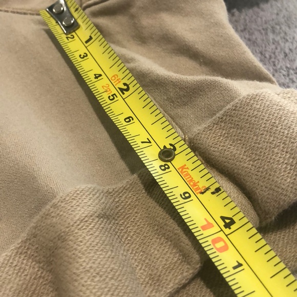 TIME & TRU KHAKI ELASTIC WAIST 4’ SHORTS WITH POCKETS SIZE JR S(4-6) - Picture 4 of 5